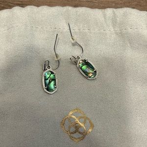Kendra Scott Abalone Dangle Drop Earrings